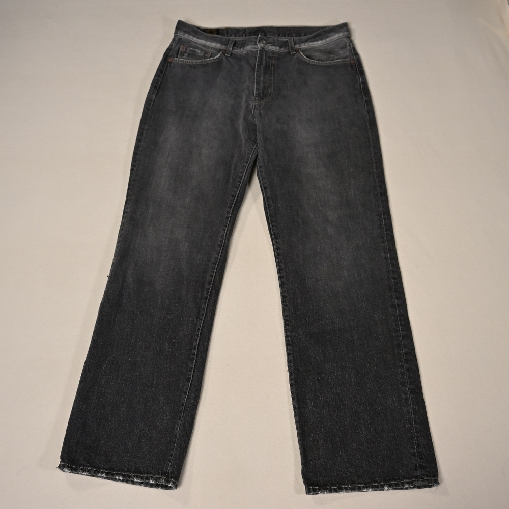 LUCKY BRAND Jeans Mens 34 Boot Leg Zip Fly American USA Made Cowboy